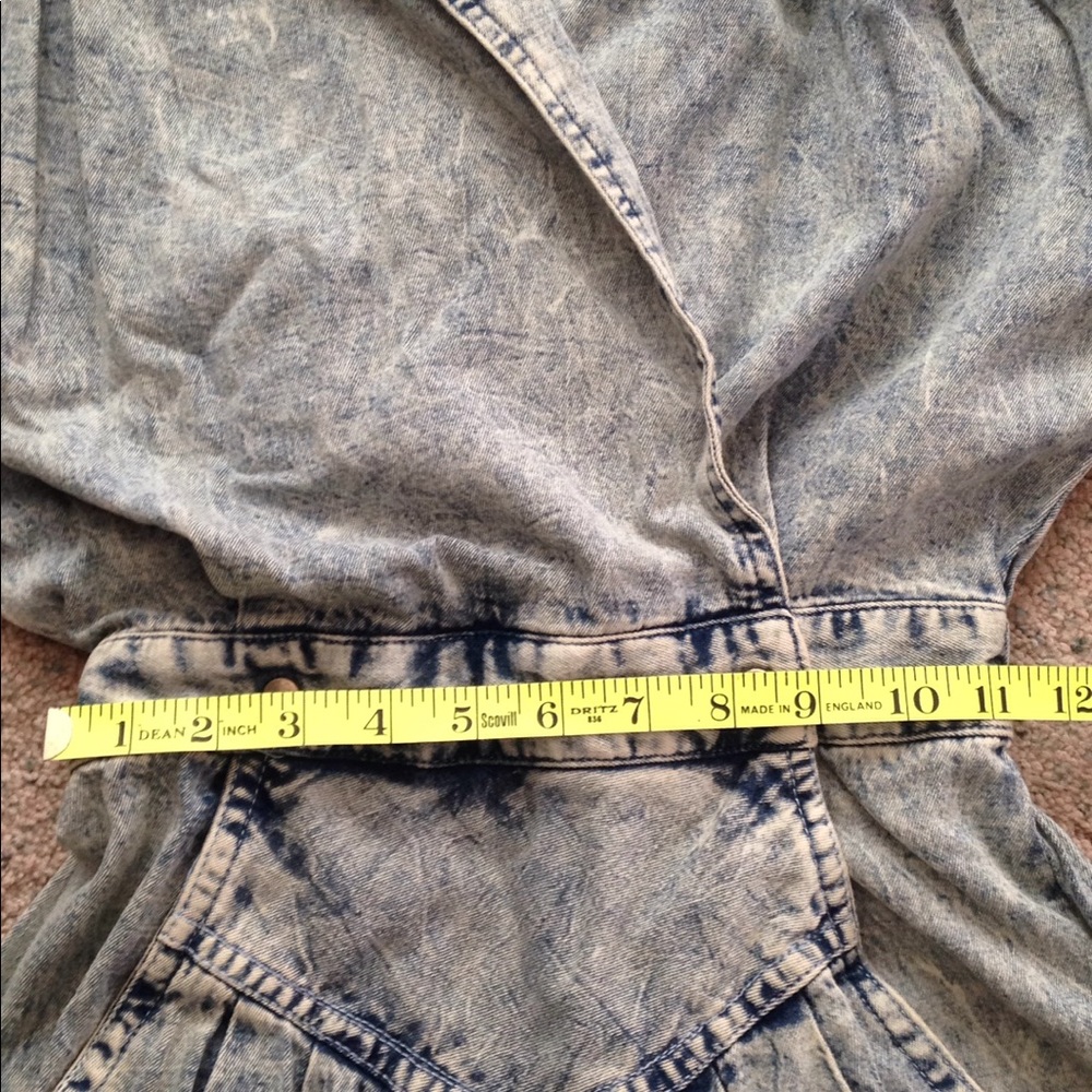 VINTAGE Stonewashed Jumpsuit D.B.Designs Size 4 - Picture 2 of 4